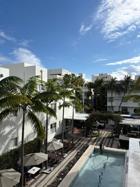 View from hotel room