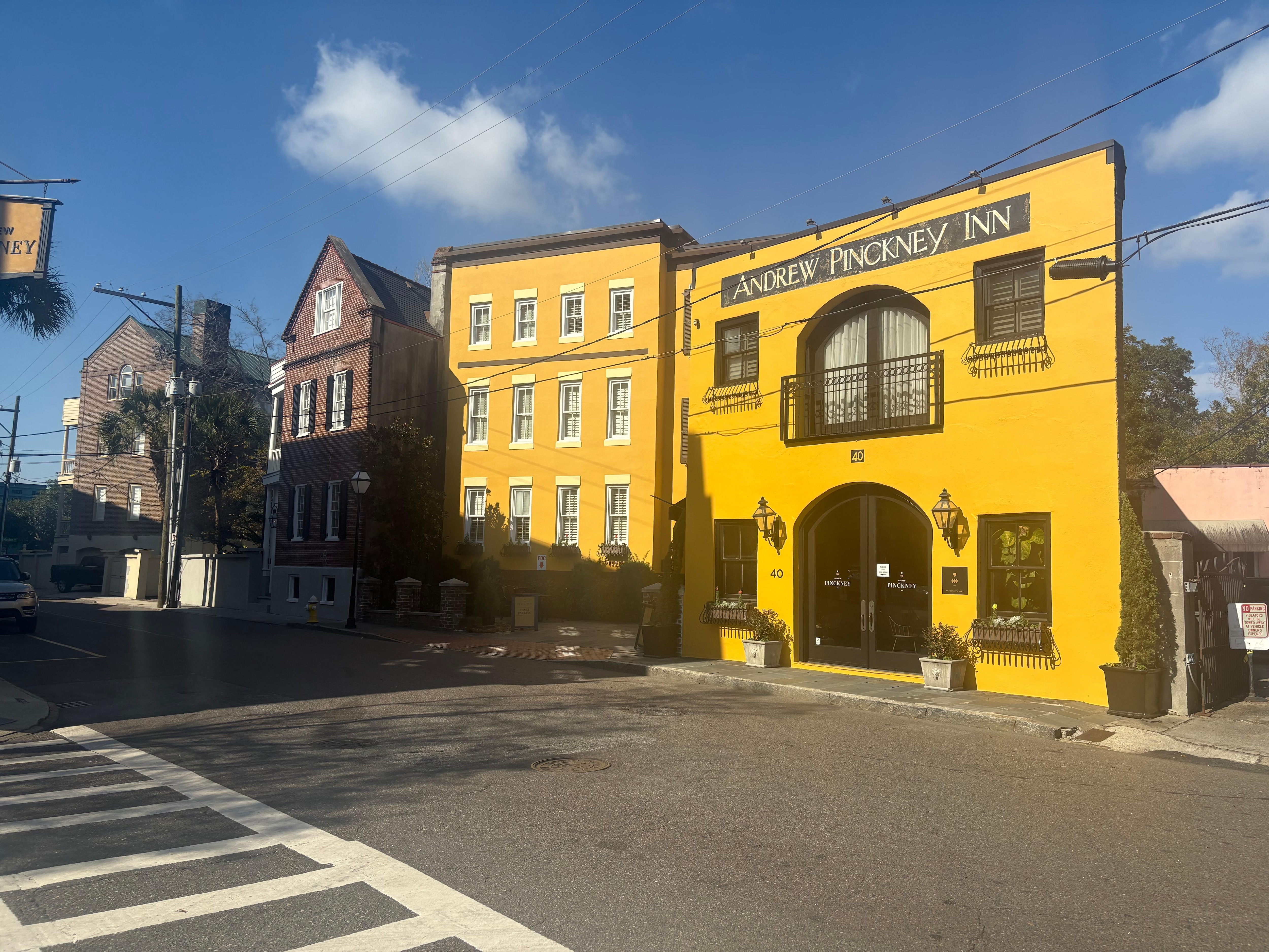 Front of Andrew Pickney