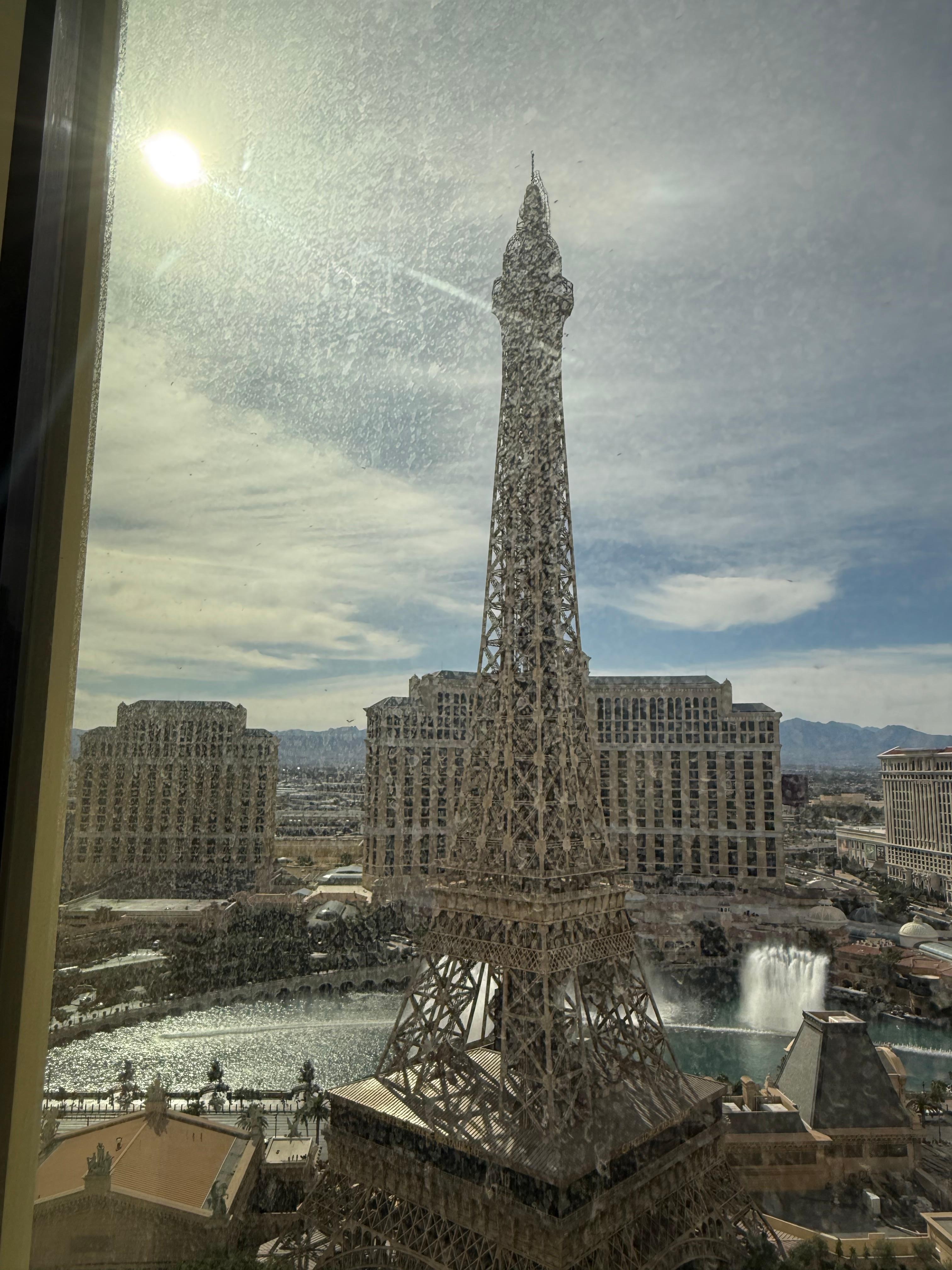 Great view of the Eiffel Tower 