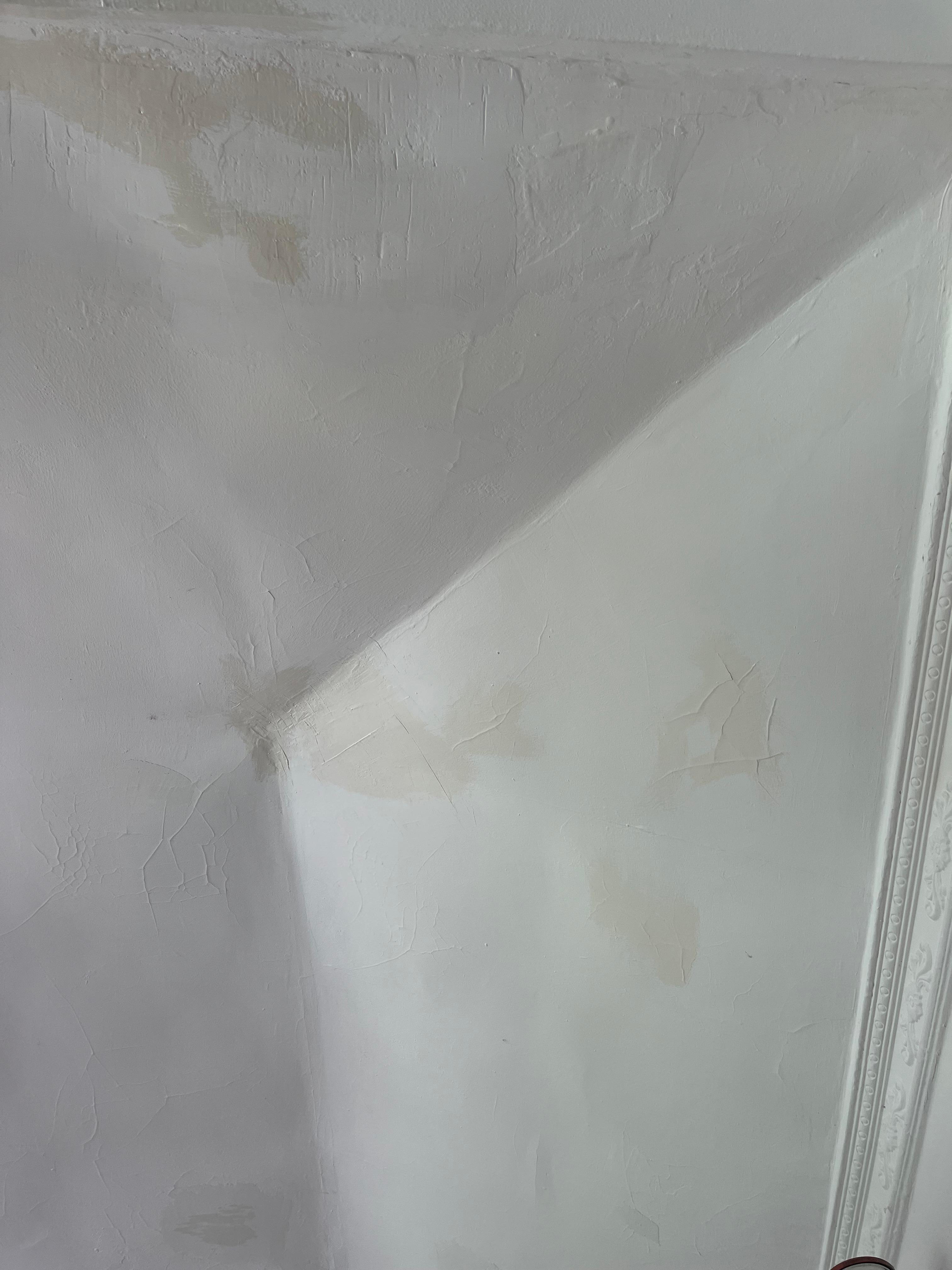 Damp,patches on ceiling