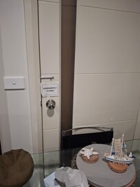 Internal door locked