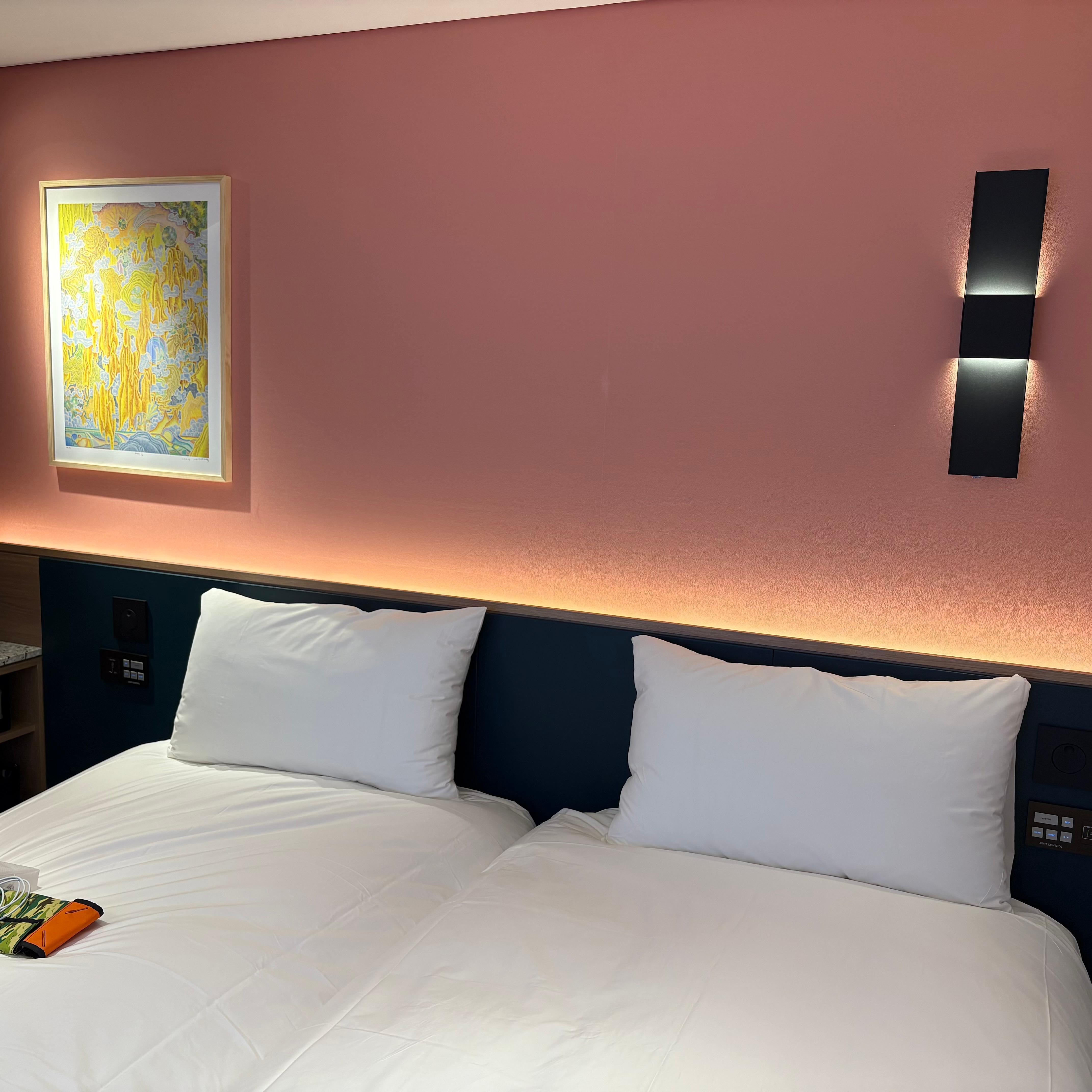 枕元にUSBポートあり