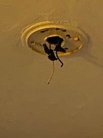 Missing smoke detector