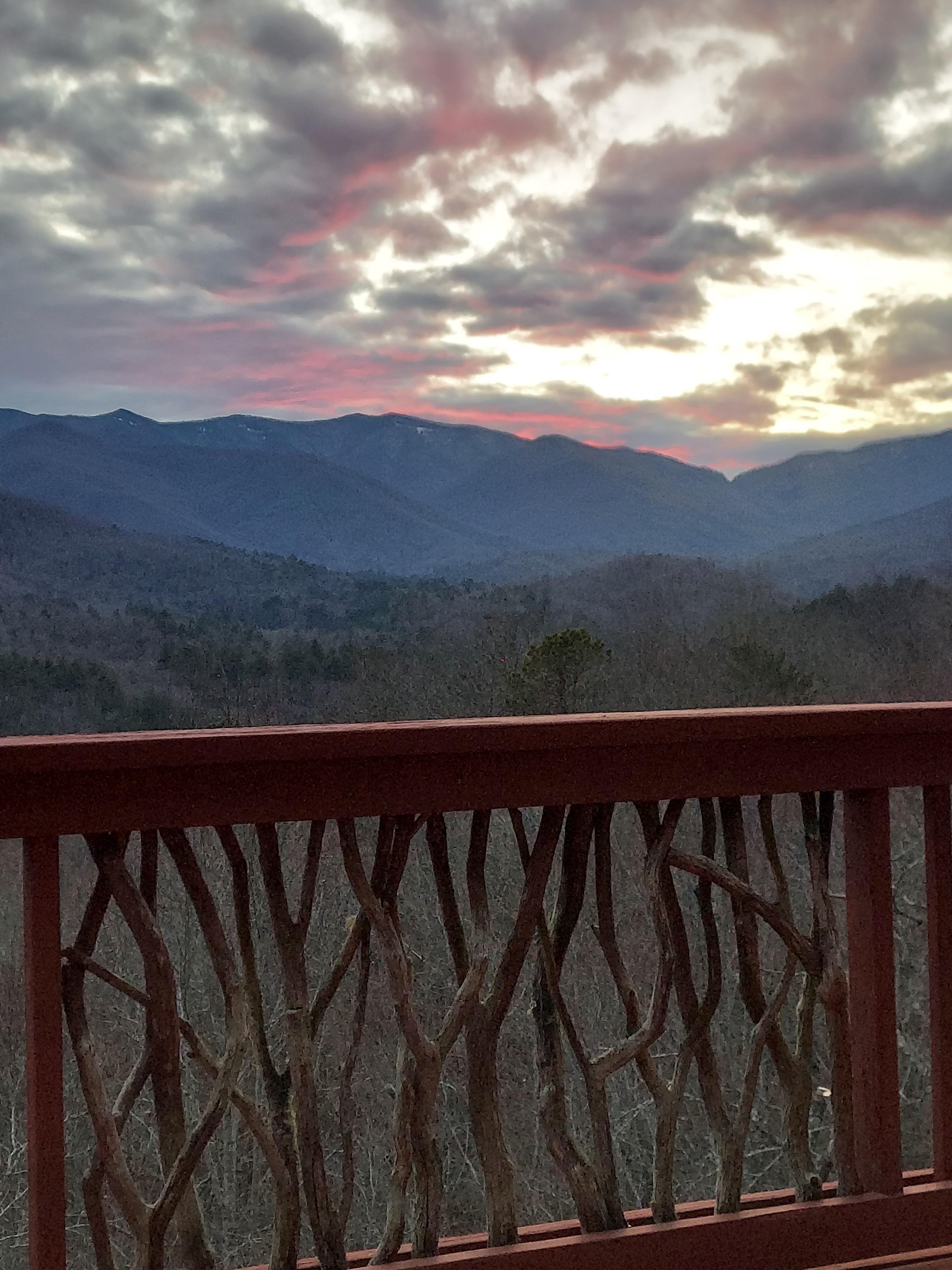 Balcony banner plus view