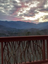 Balcony banner plus view