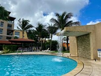 Loved the waterfall over the pool