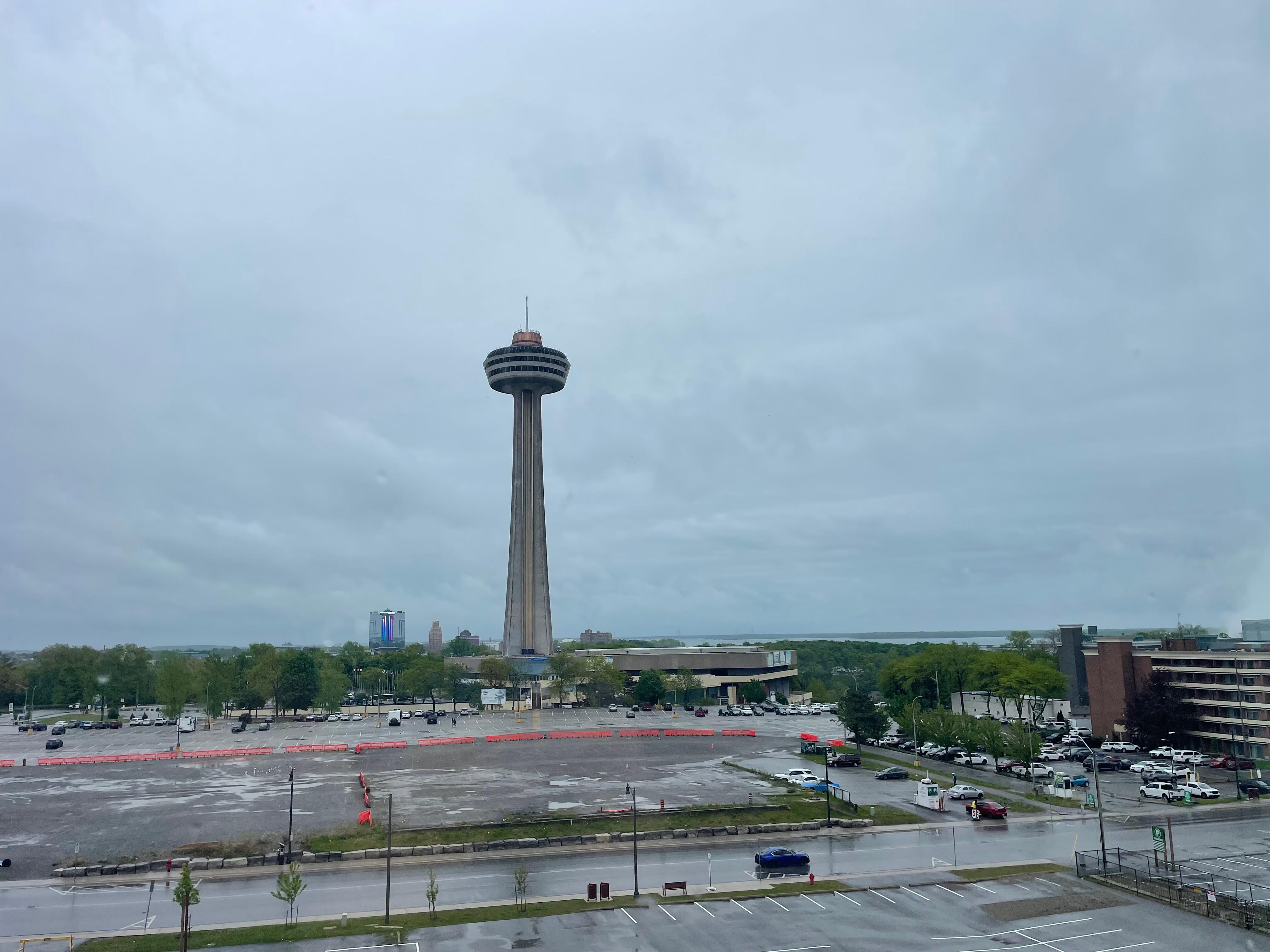 Straight out skylon tower