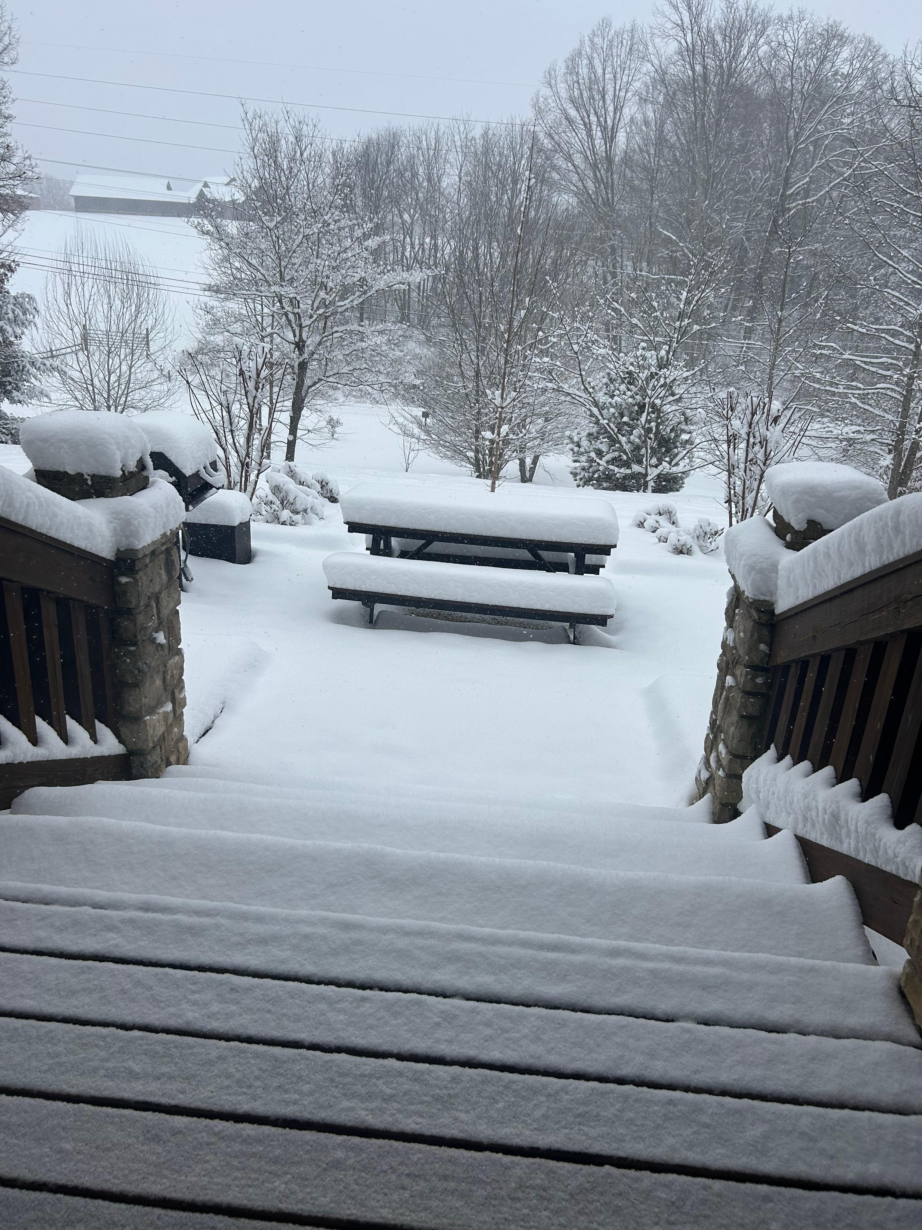 I know the owner had no control over the weather however, he made certain that we were able to get down the driveway by having the snow cleared.  The location was perfect and made access to both Pigeon Forge and Gatlinburg very doable.