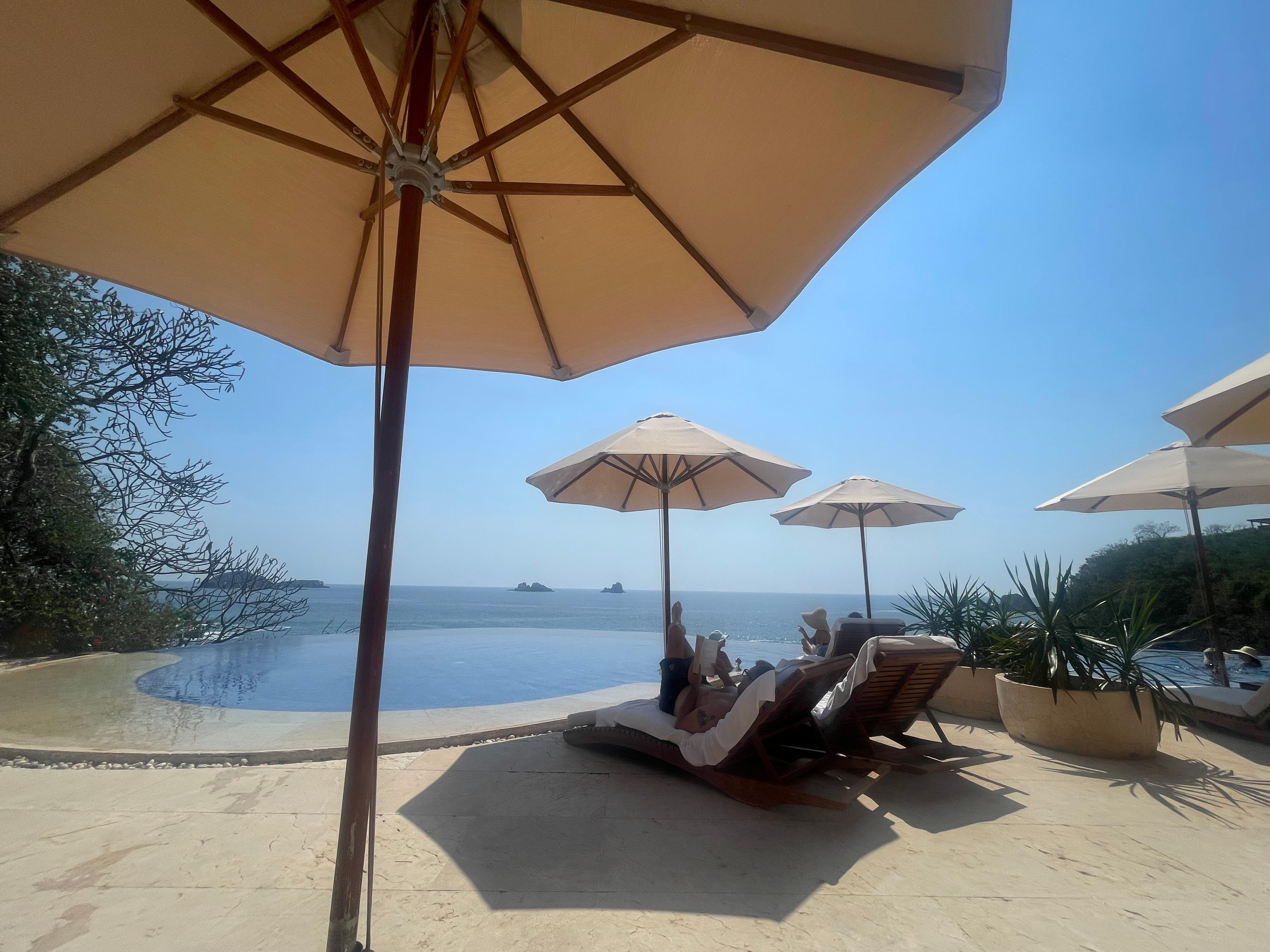 Deck by Infinity Pool