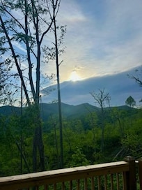 Mountain views in early morning