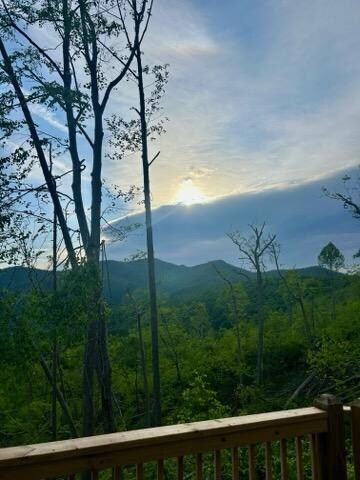 Mountain views in early morning
