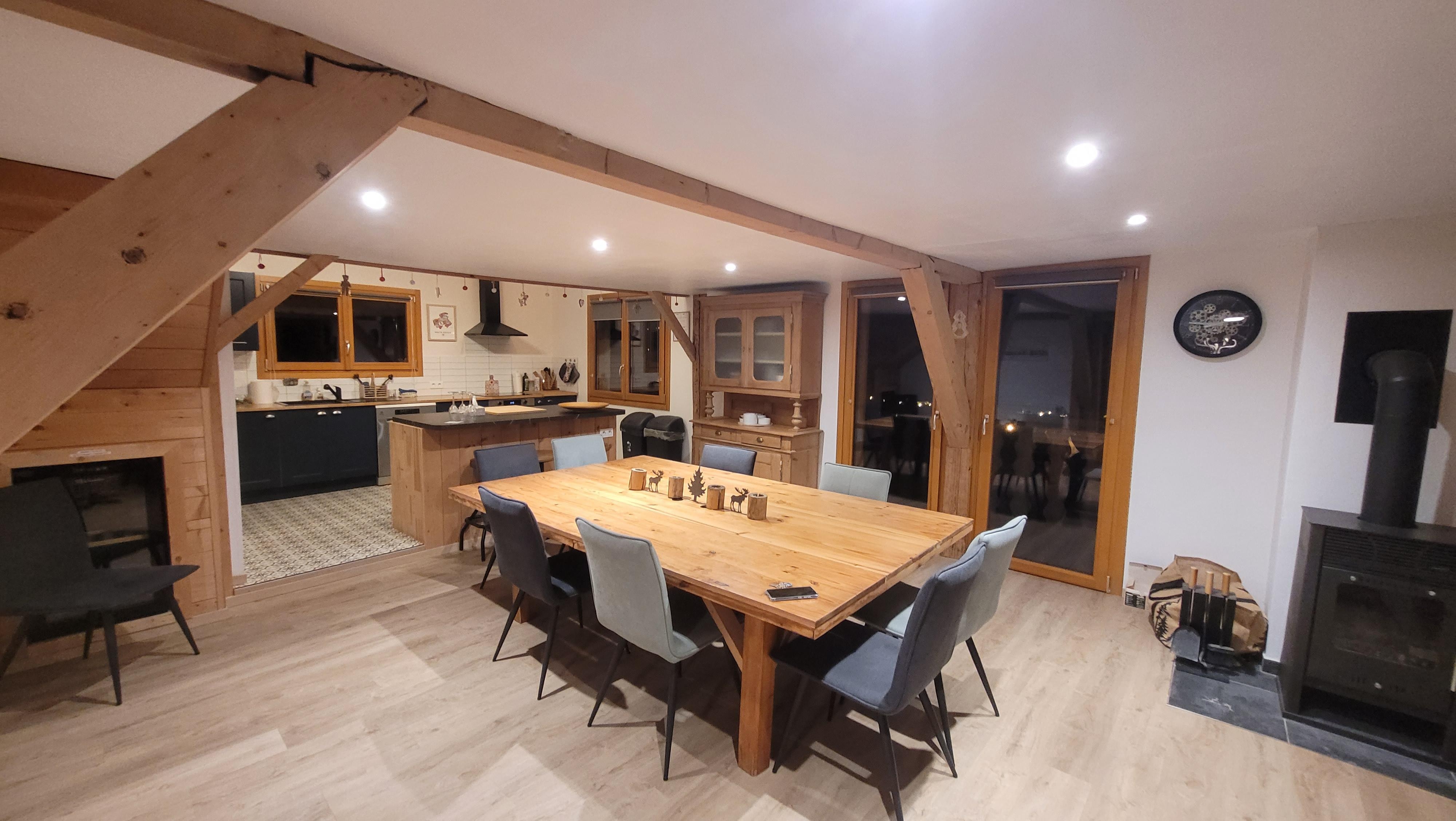 Salle à manger & Cuisine