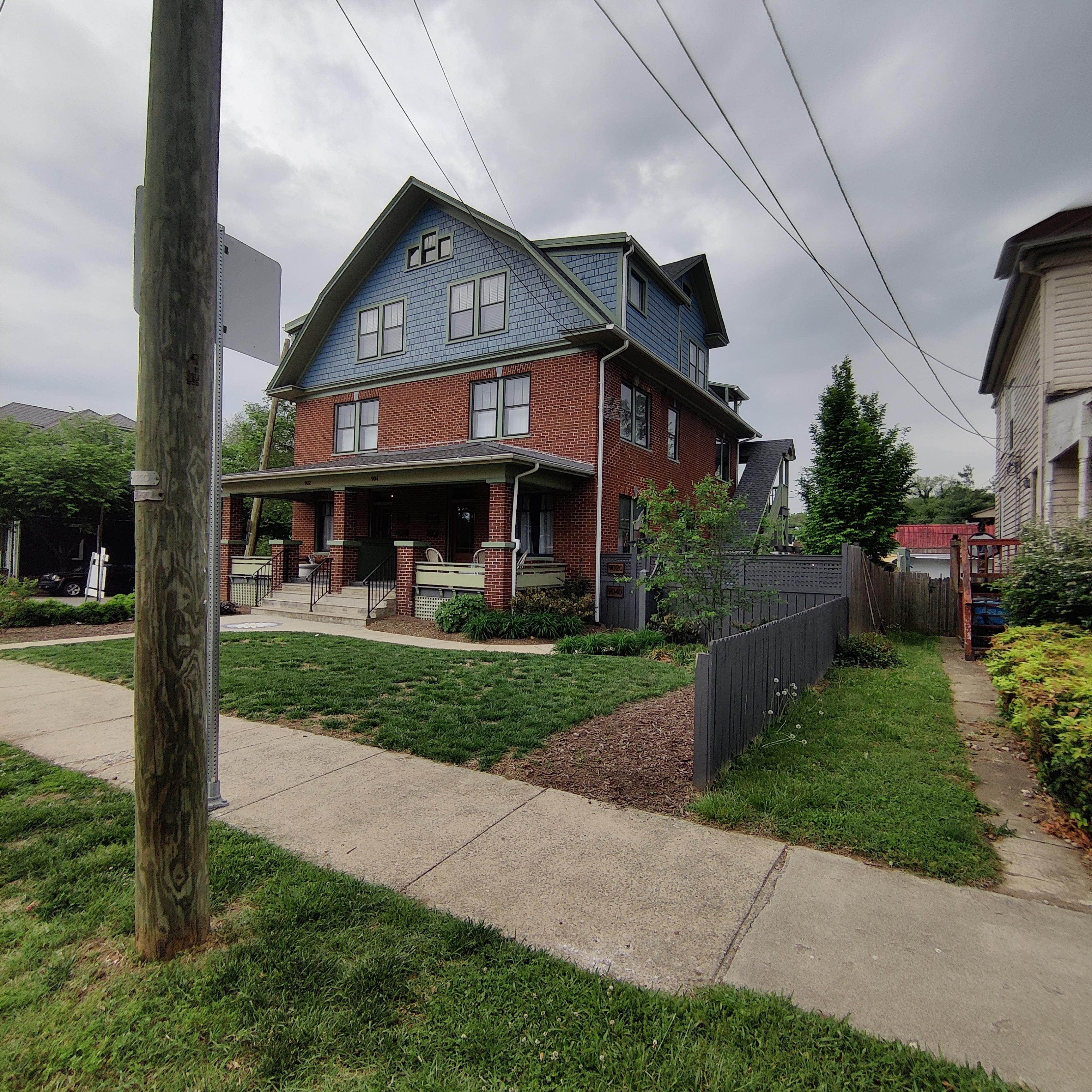 Street front view of the property.