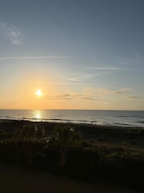 Sunrise from balcony