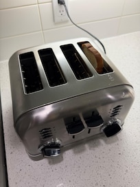 Toast left by previous guests