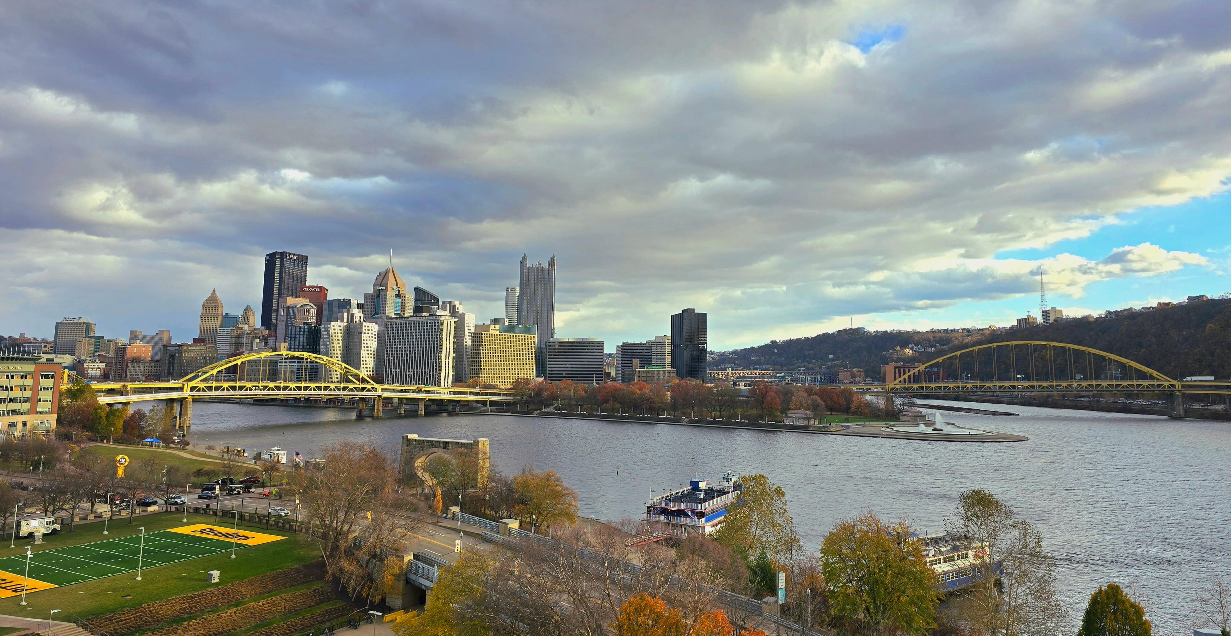 The city from Acrisure stadium.