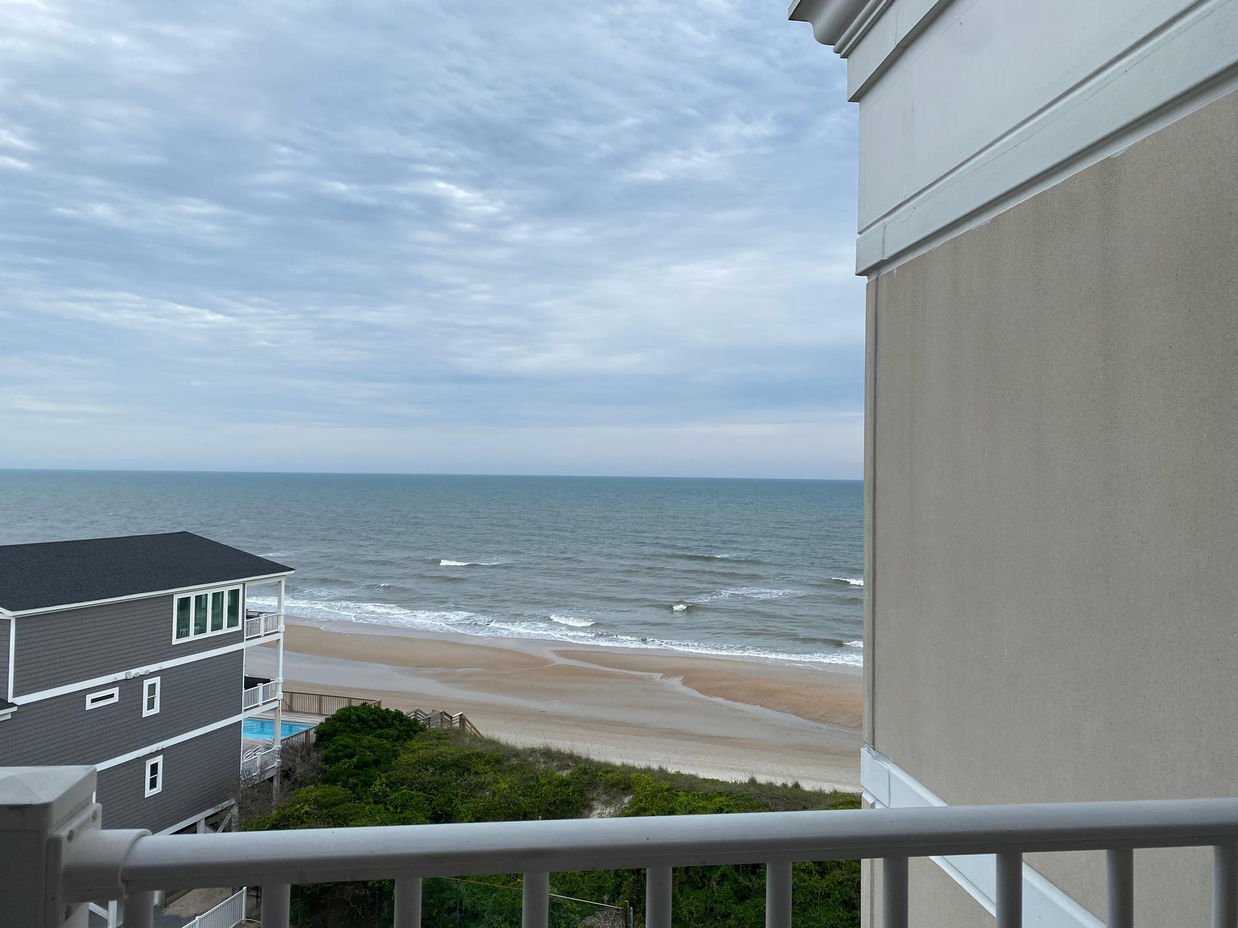 Balcony view.