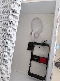 Dirty sock and stuff left in drawers