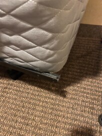 Danger point in Twin bed room which injured us as we were unaware of it