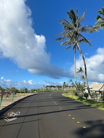 Took this trail daily alll the way up to the highway (foodland, restaurants, shops, coffee, açaí, sandwich shop)