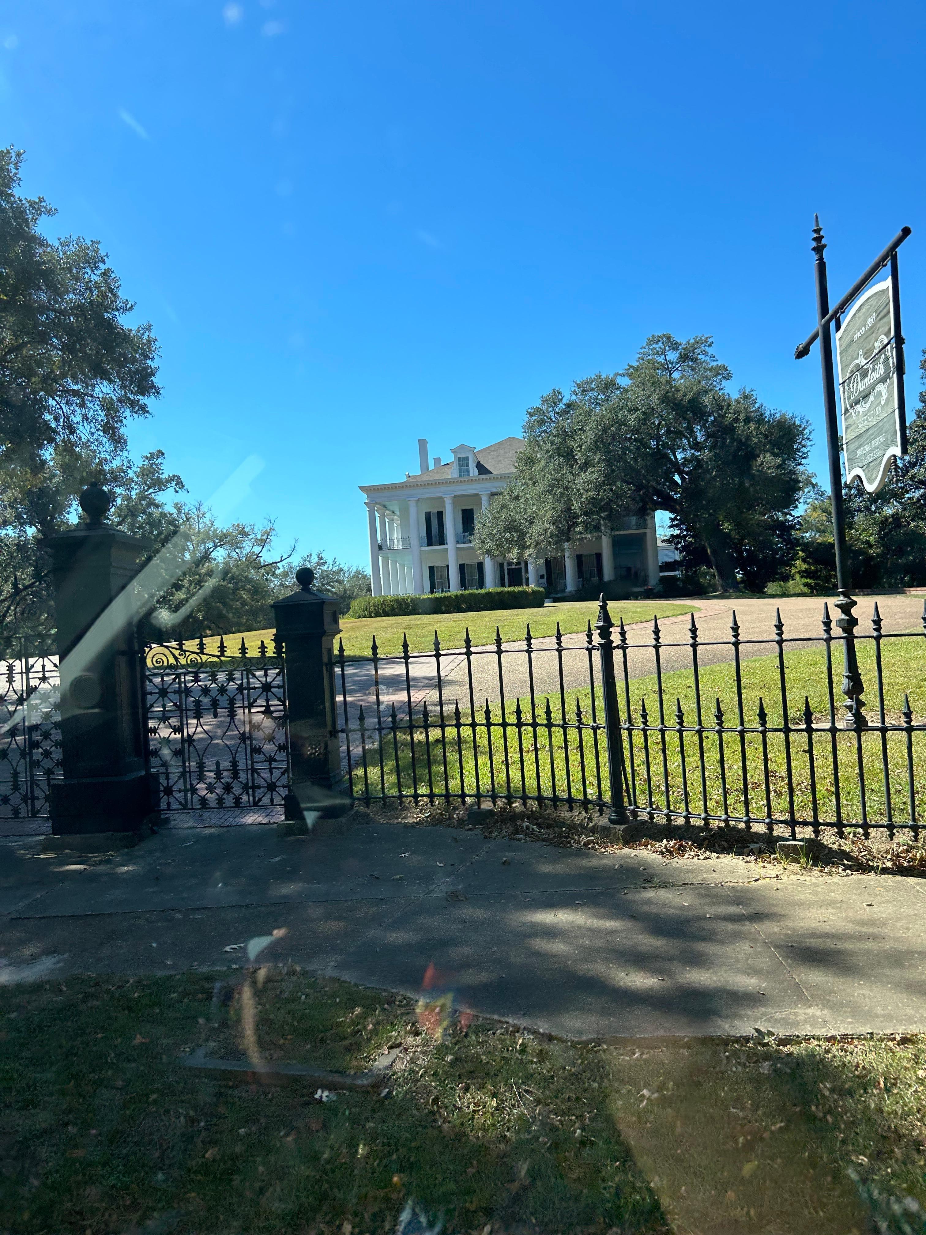 The Main House from the street.