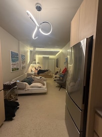 This is the entire room.