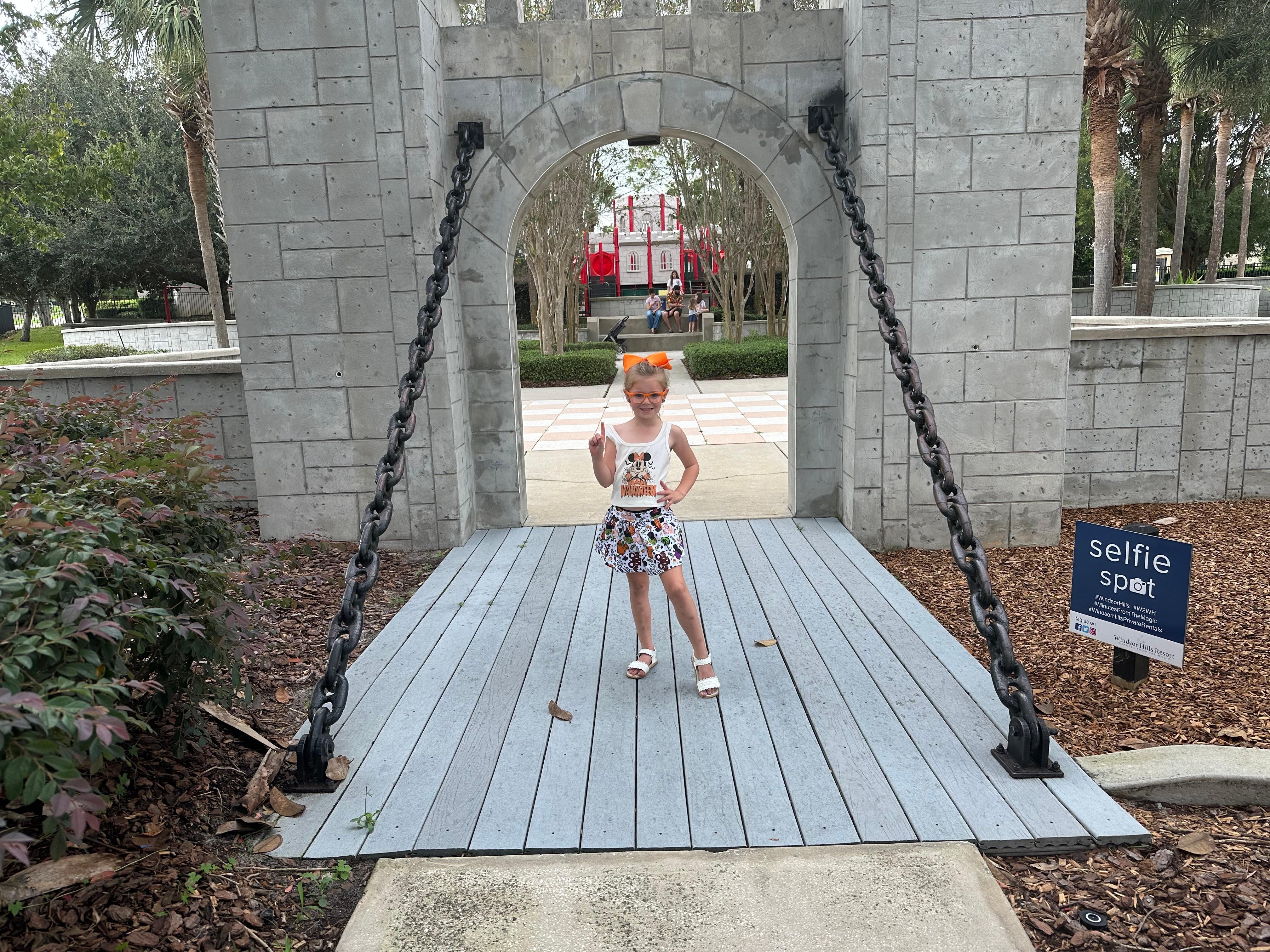 Playground is extremely close to the rental! 