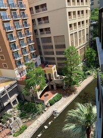 View from our balcony.