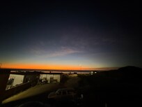 Sunset from the balcony unit A