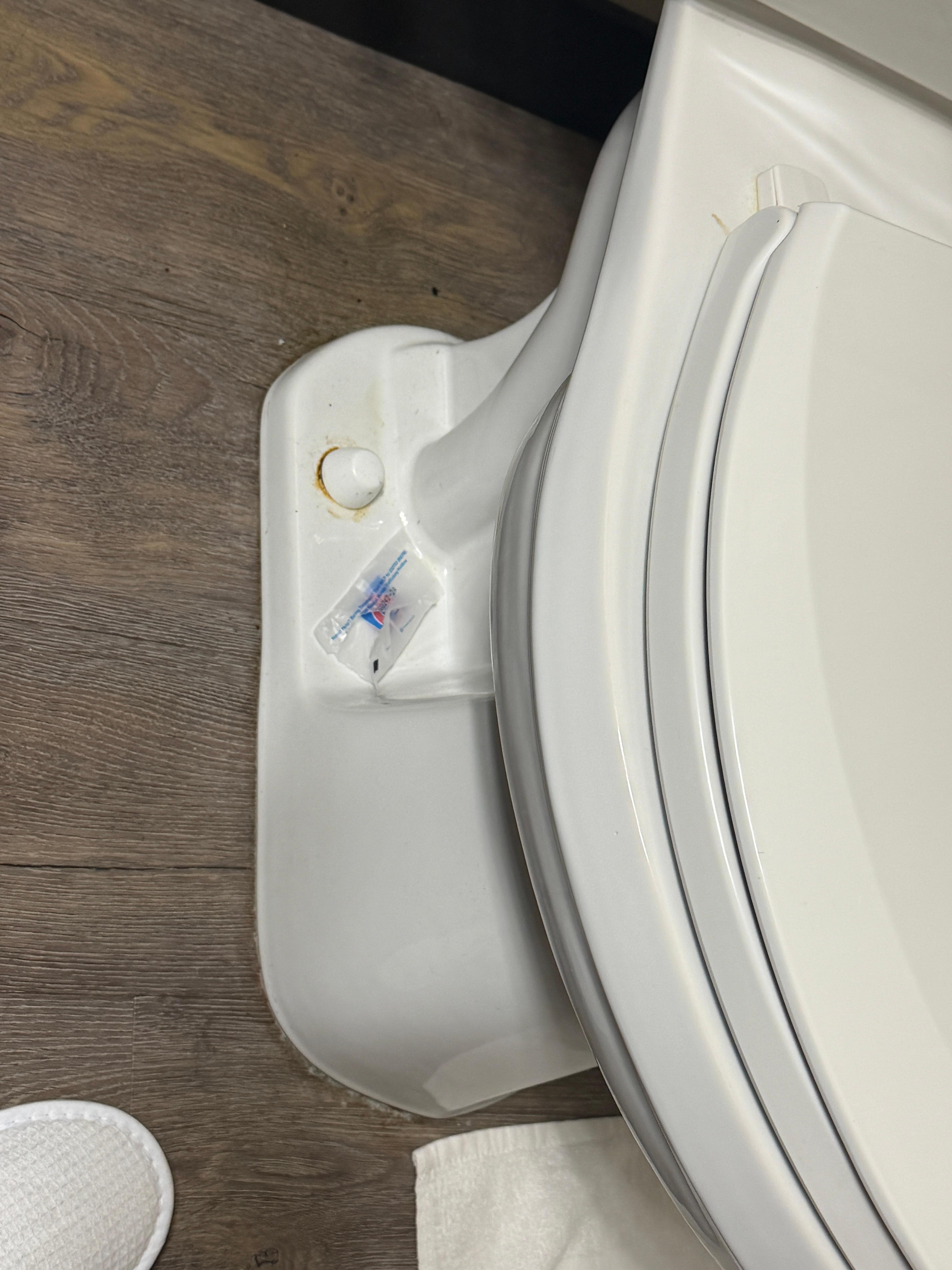 Plastic bag on the floor 