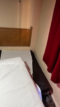 The bed already bend and broke