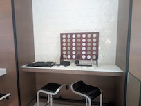 Several floor and table games.