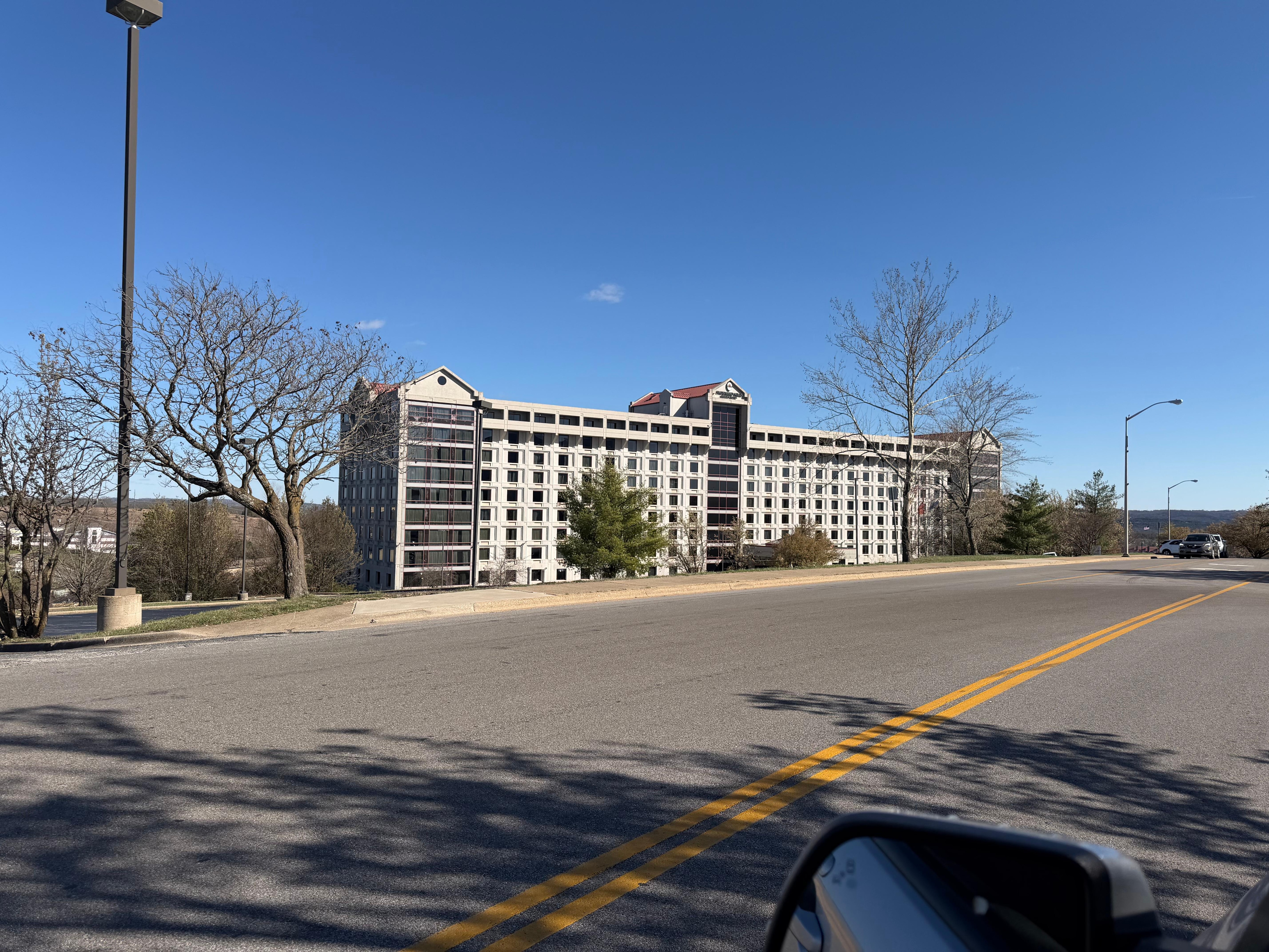 The hotel looks very cool from the outside