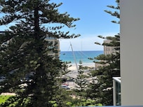 The view during the day.