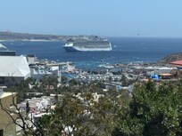 Heading up the mountain. Sea of Cortez