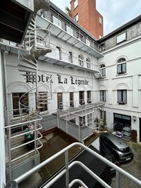 View from our balcony.