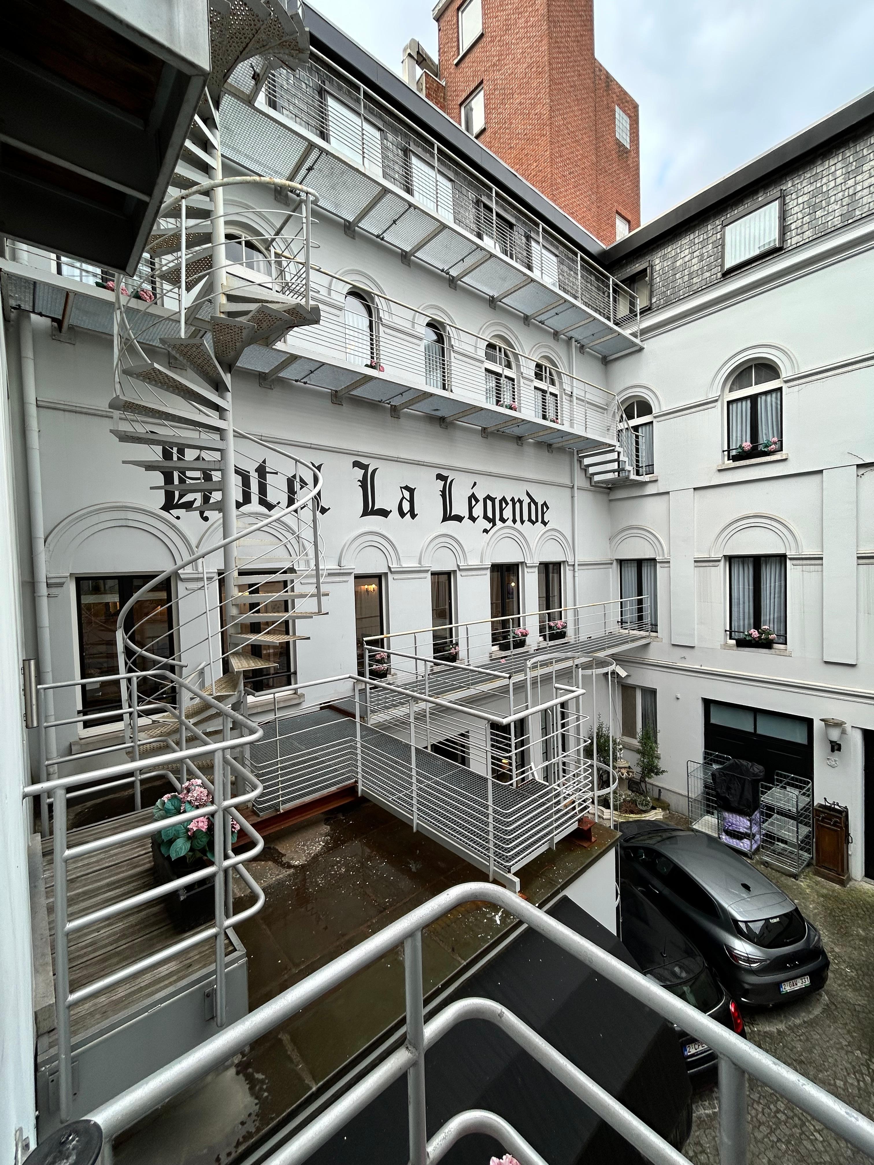 View from our balcony.