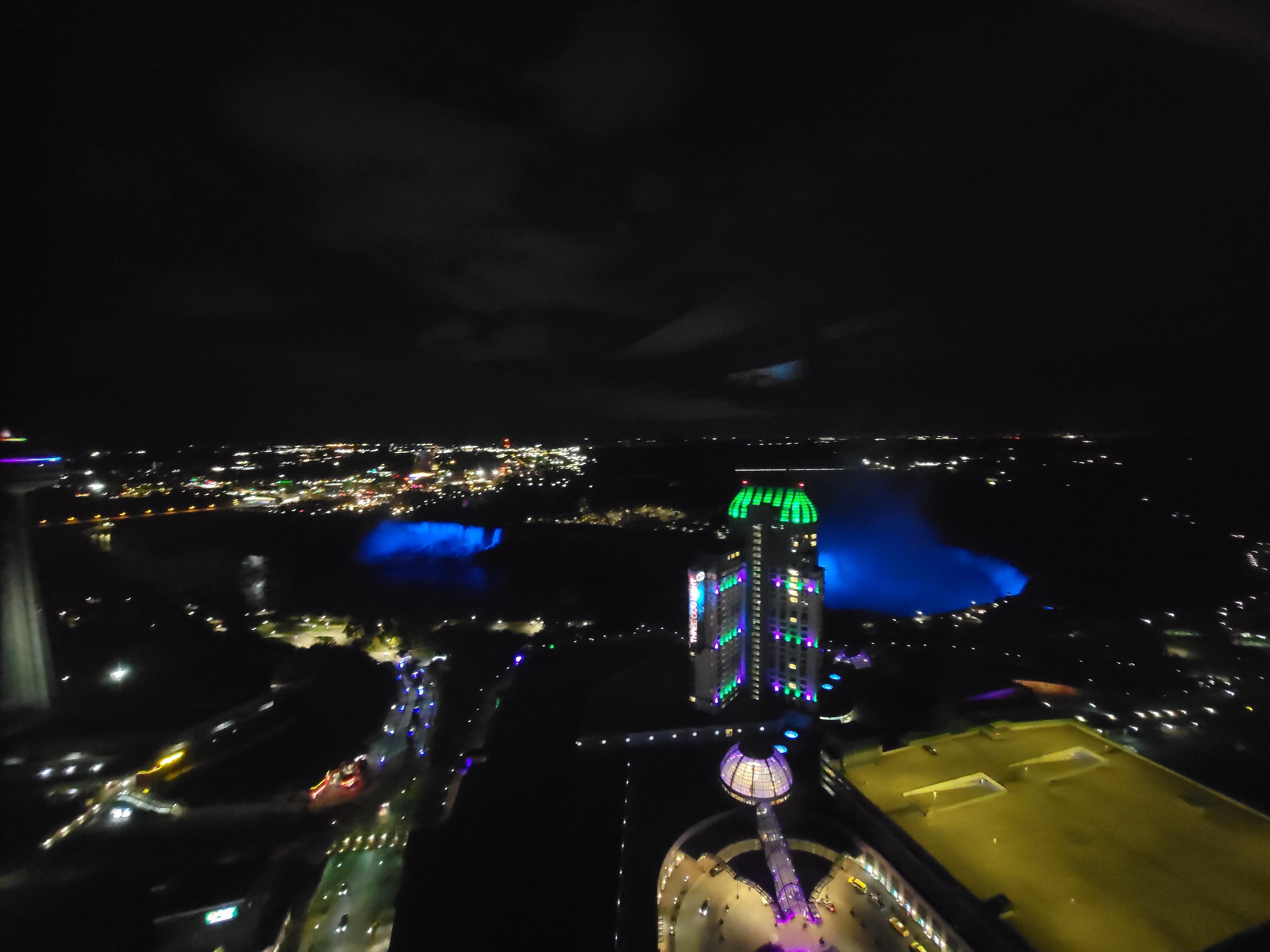 Nighttime view from 49th floor