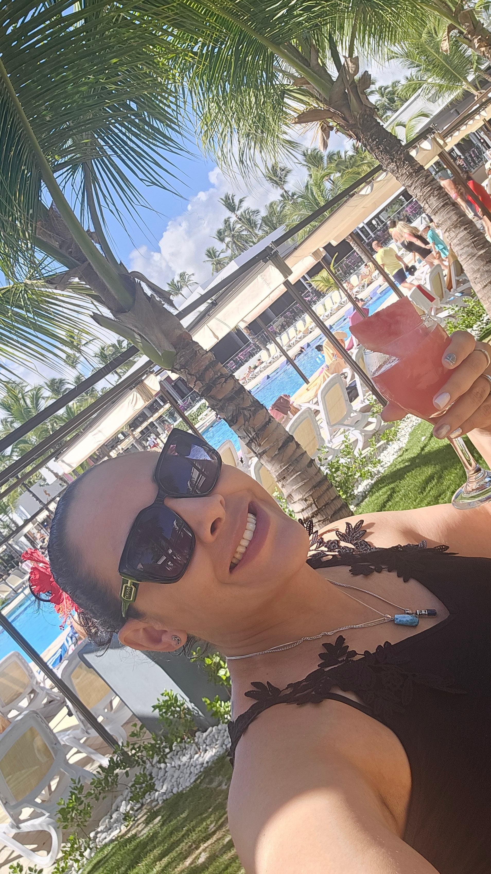 Disfrutando del buen clima ... y de areas hermosas !