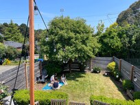 Beautiful private backyard