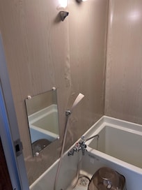 Private shower/bath