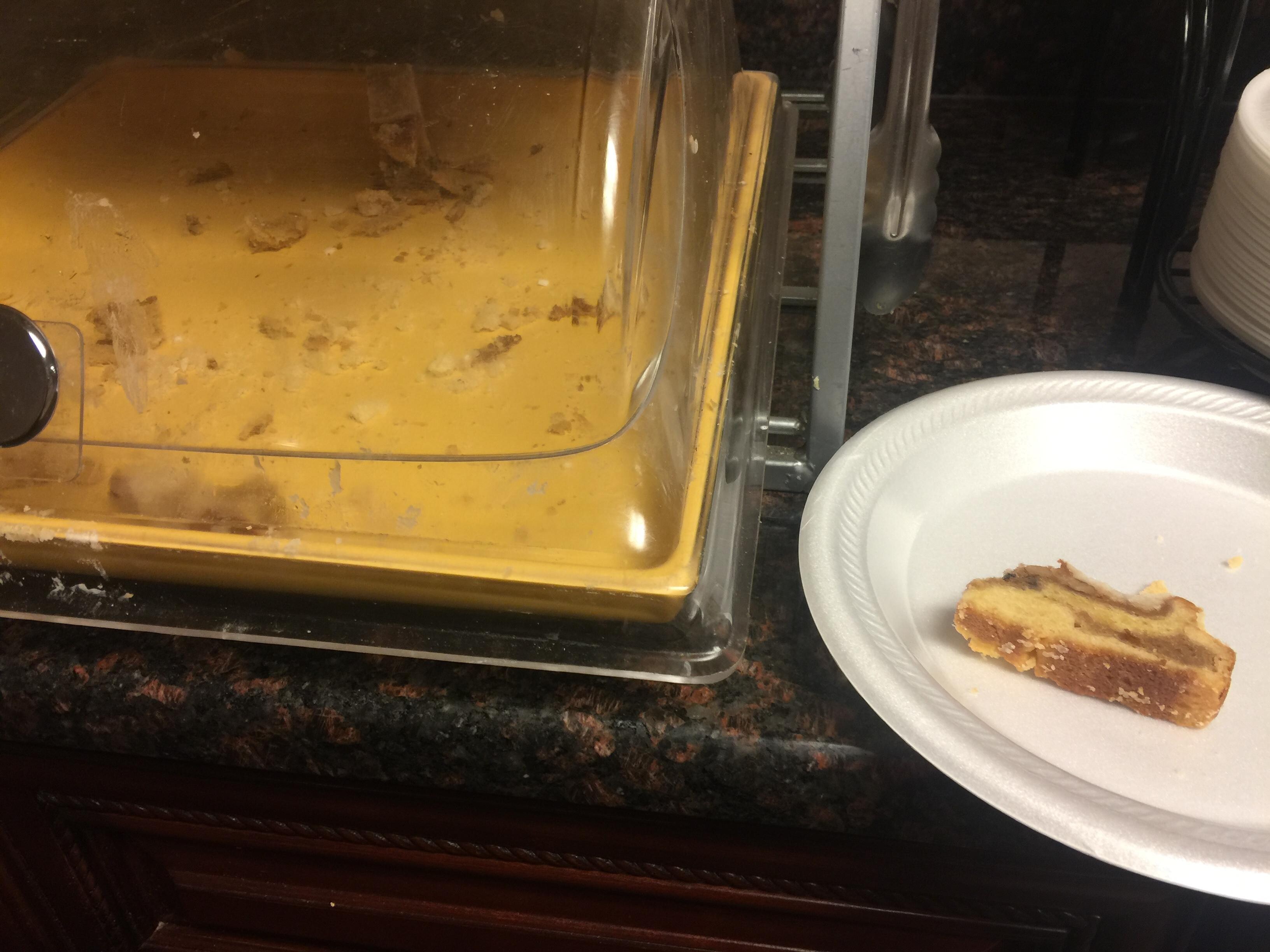 Here's what you get for breakfast at 8:45am.