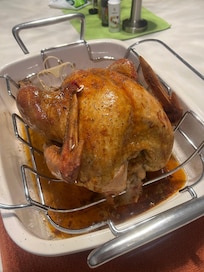 The oven cooked our Thanksgiving turkey to perfection!