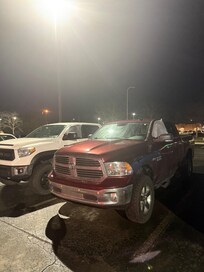 Two of the vehicles that were broken into and had to use trash bags to seal their windows.