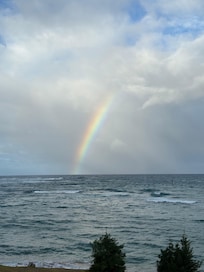 Rainbow from the deck!