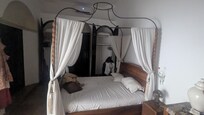 The bed within the Riad