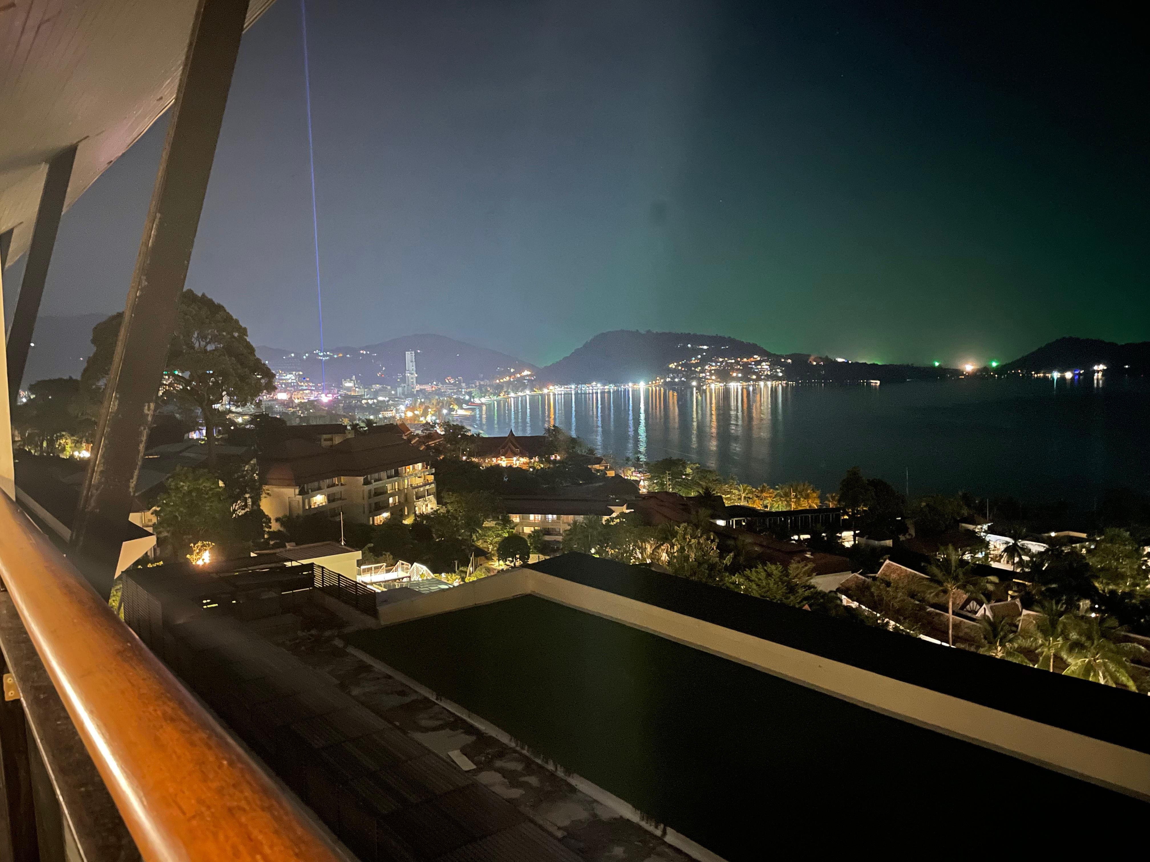 View of Patong from the Honeymoon suite