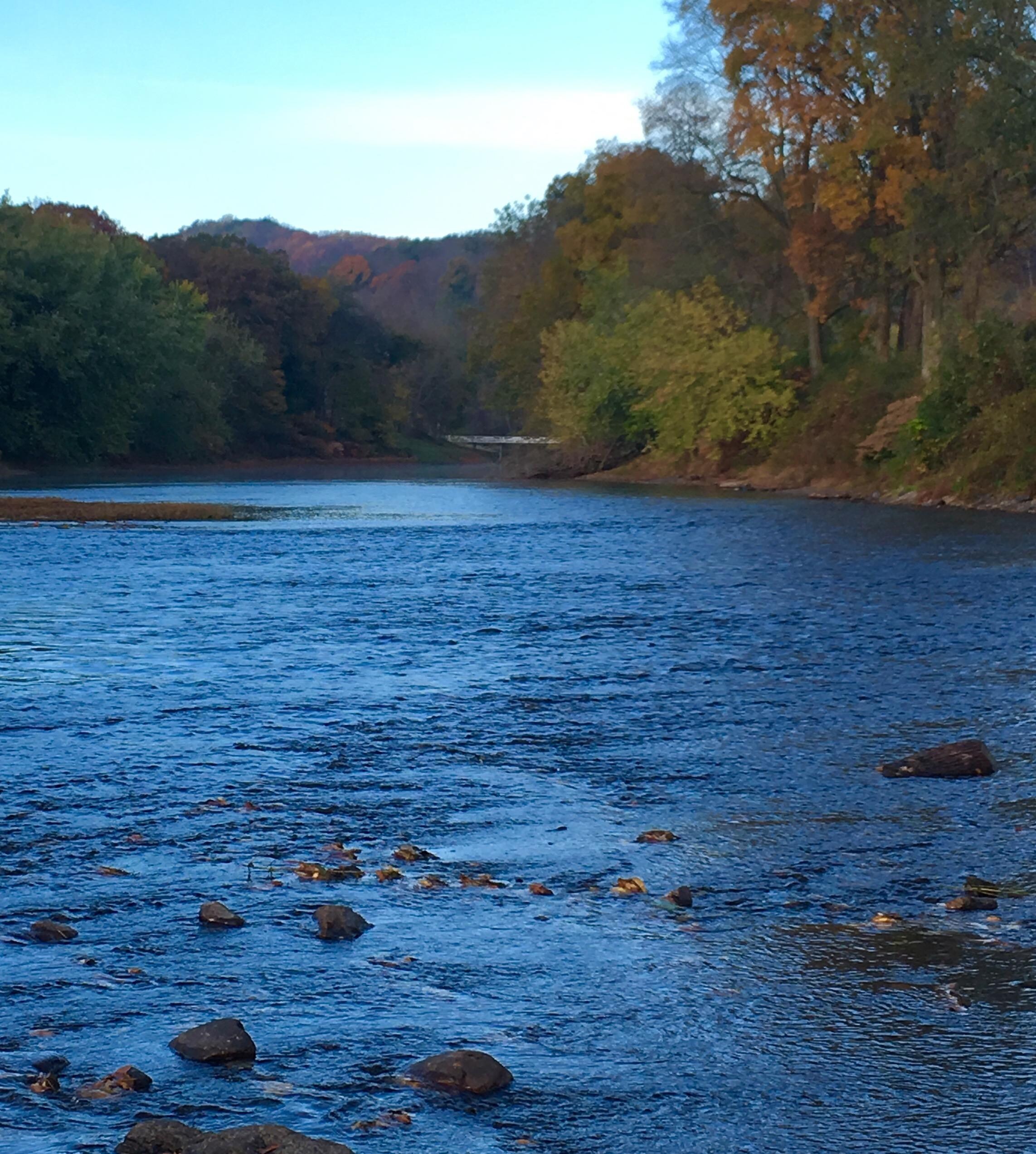 Boat Launch along River