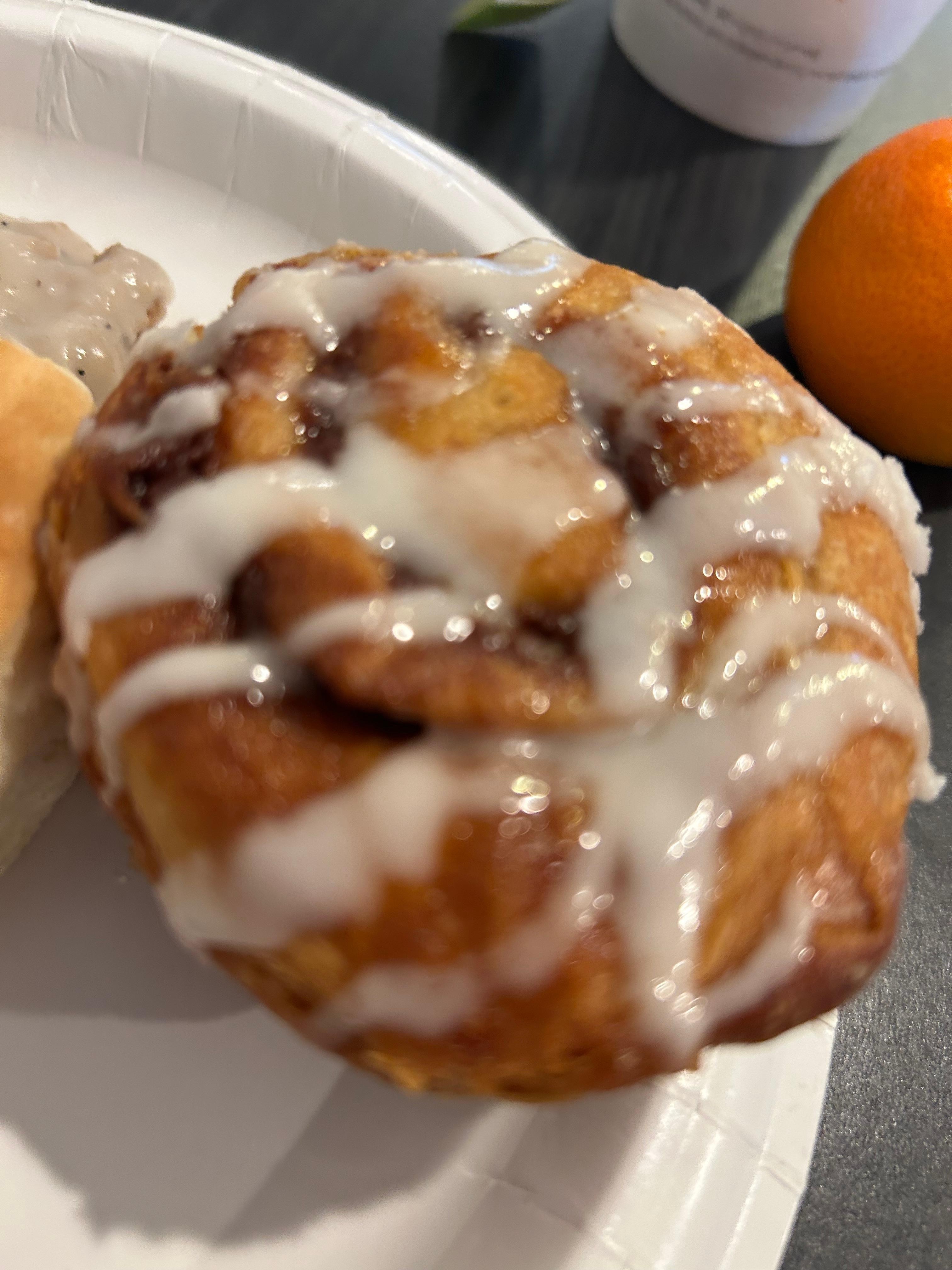 Free breakfast was yummy!