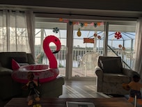 View from living room